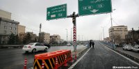 افتتاح تقاطع غیر همسطح بزرگراه‌های شهیدان باقری و زین‌الدین تهران