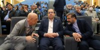 بوسه وزیر علوم بر پیشانی یک وزیر دیگر | عکس