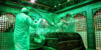 تصاویری دل انگیز از مضجع منور امام رضا(ع)