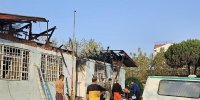 تصاویر وحشتناک کمپ ترک‌ اعتیاد لنگرود پس از آتش‌سوزی فجیع | ۳۳ نفر کشته شدند + (فیلم)