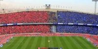 جو ورزشگاه آزادی ساعاتی پیش از شروع دربی + تصاویر