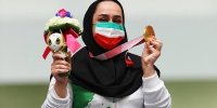 پرچمدار پارالمپیک ایران با فرزند ۳ ماهه‌اش به مسابقات می‌رود + عکس