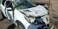 تصاویر تصادف ترسناک ستاره سابق پرسپولیس؛ جزئیات وضعیت سلامت این فوتبالیست