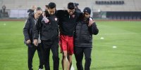 آخرین تمرین پرسپولیس پیش از بازی الدحیل | مصدومیت نگران کننده یک بازیکن و کنایه بیرانوند به آلودگی هوا