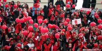 واکنش زیبا و احساسی دختران پرسپولیسی به درگذشت ملیکا محمدی | عکس