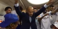 خوشحالی عجیب ژوزه مورایس با بازیکنان الهلال عربستان | فیلم