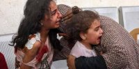 مردم شهر از مظلومیت غزه می‌گویند
