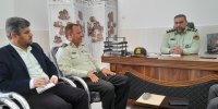 اولین نشست خبری فرمانده انتظامی شهرستان کرخه با اصحاب رسانه