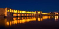 تصاویر آسیب به پل خواجو اصفهان با نارنجک‌های دست ساز | ببینید