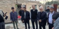 بازدید معاون وزیر نیرو از مناطق زلزله‌زده‌ مسجدسلیمان