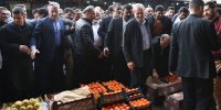 بازدید پزشکیان از میدان میوه و تره‌بار قدیم شهریار