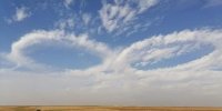 ببینید | رقص رویایی ابرها در آسمان عجب‌شیر