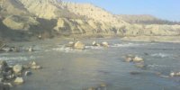 ببینید | اولین تصاویر از غرق شدن کامیون ۱۰ تنی در رودخانه سیمره ایلام