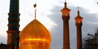 ببینید | لحظه برخورد صاعقه در حرم حضرت معصومه (س) در قم