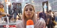 ببینید | صحبت‌های متفاوت یک دختر جوان در حسینیه ارشاد