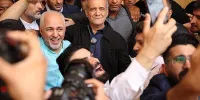 ببینید | تصاویر جدید از شادی هواداران پزشکیان در خیابان فاطمی تهران
