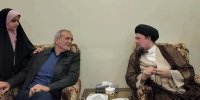 ببینید | اقدام جالب پزشکیان در کنار سیدحسن خمینی از شب اعلام نتایج انتخابات / شب زنده‌داری نوه!