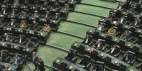 ببینید | بلند شدن شعار مرگ بر آمریکا در مراسم تحلیف توسط نمایندگان مجلس