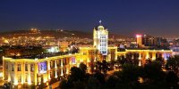 ببینید | اولین تصاویر از آتش‌سوزی در میدان ساعت تبریز