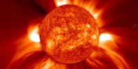 ببینید | ویدیویی حیرت‌انگیز از طوفان خورشیدی