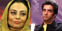 عکس | ژست عجیب منوچهر هادی در مقابل یکتا ناصر در دادسرای جنایی؛ زبان بدن معنادار خانم بازیگر
