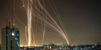 عکس | موشک‌های سپاه برفراز پارلمان اسرائیل