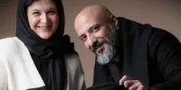 عکس | بازسازی عکس عروسی توسط هوش مصنوعی از مراسم ازدواج امیر جعفری و ریما رامین‌فر
