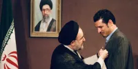 تصاویر | خاتمی نشان درجه سوم لیاقت و شجاعت را بر سینه علی دایی زد