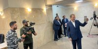 عکس | حضور پسر اسحاق جهانگیری به همراه پدرش در وزارت کشور