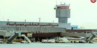 عکس | تصویری قدیمی از فرودگاه مهرآباد در دهه ۴۰؛ وقتی کوچک و اطرافش بیابان بود