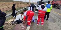 ۳ جان‌باخته و ۵ مصدوم در تصادف تریلی و پژو پارس در شاهرود