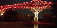 «پل طبیعت» امشب قرمز می‌شود