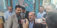 شرکت رئیس سازمان مدیریت بحران کشور در انتخابات