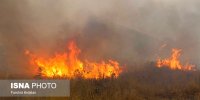 مراتع اصفهان بار دیگر در آتش بی‌احتیاطی‌ها سوخت