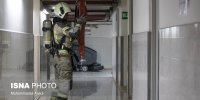 حریق خوابگاه دانشجویی دخترانه در مرکز تهران