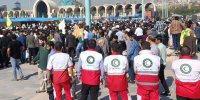 پوشش نماز جمعه تهران با ۱۹۰۰ امدادگر و نجاتگر هلال‌احمر