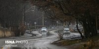 تردد روان در محورهای شمالی کشور/ برخی جاده‌های کشور برفی است
