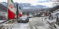 بازگشایی راه‌های مسدود شده از برف در مازندران