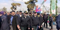 حضور فرماندهان انتظامی کشور در راهپیمایی ۲۲ بهمن
