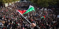 تظاهرات گسترده حامیان غزه در اتریش/ درخواست برای پایان جنگ در غزه