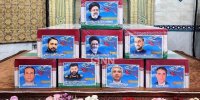 سیدحسن خمینی در مراسم تشییع شهدای خدمت+ عکس