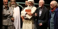 بزرگداشت فردوسی در حضور دولت آبادی، مسجد جامعی،  مجتهد شبستری و...