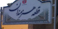 حضور جمعی از سینماگران در قطعه هنرمندان