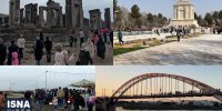 ویدیو/ مسافران نوروزی در شهرهای ایران