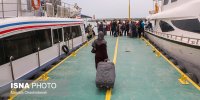 تردد دریایی ۶ میلیون مسافر نوروزی بدون سانحه