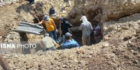 آغاز کاوش در خیابان باباطاهر همدان