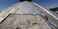 مرمت گنبد زورخانه سمنان