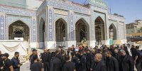 تصاویری از آماده‌سازی «تل زینبیه» در کربلا برای اربعین