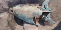 کشف ارابه ۱۰۰۰ساله در گور