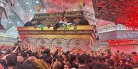 شب اربعین در کربلا + تصاویر